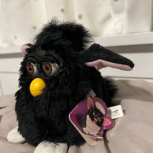 Vintage 1998 Black Furby 1990s Tested and Works by Tiger Original 90s